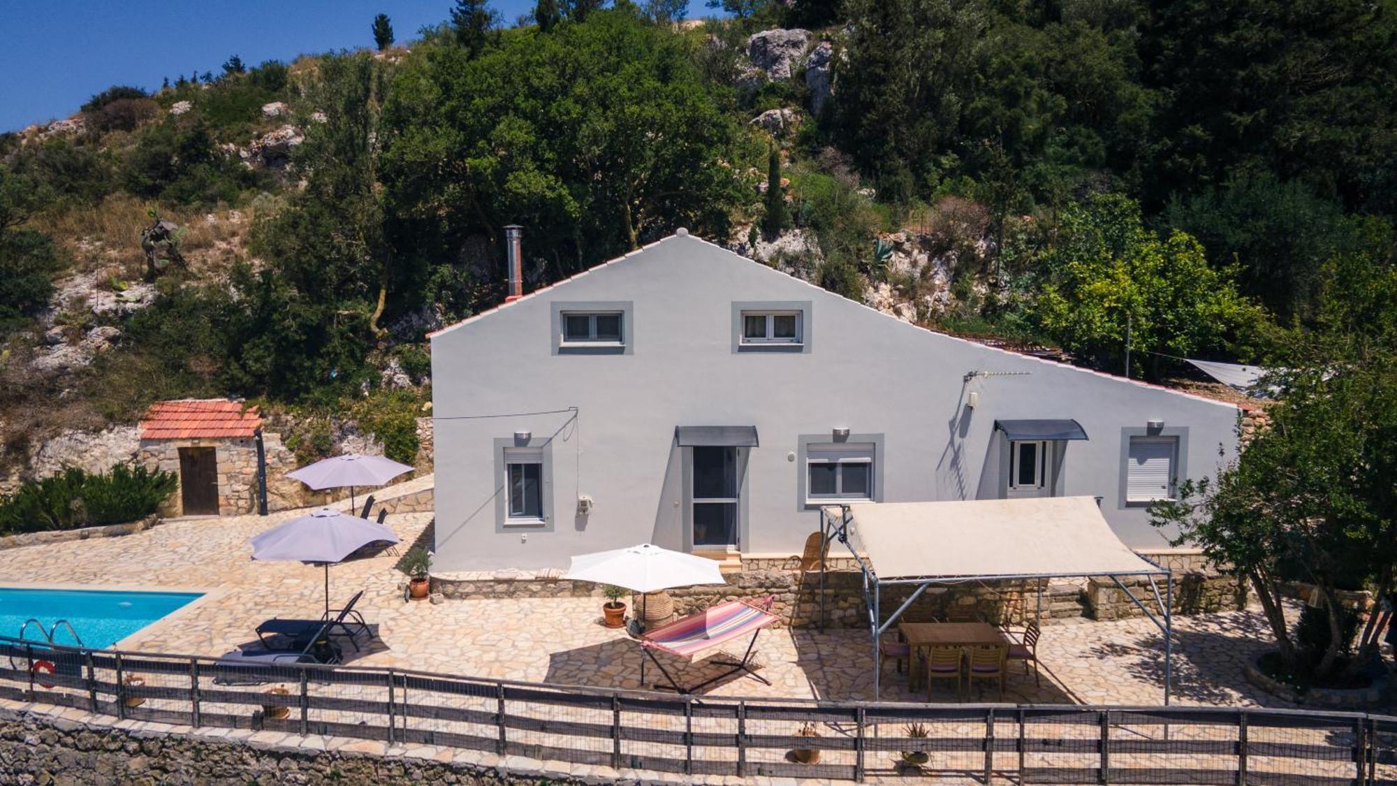 Villa Serenity Vóvikes 外观 照片