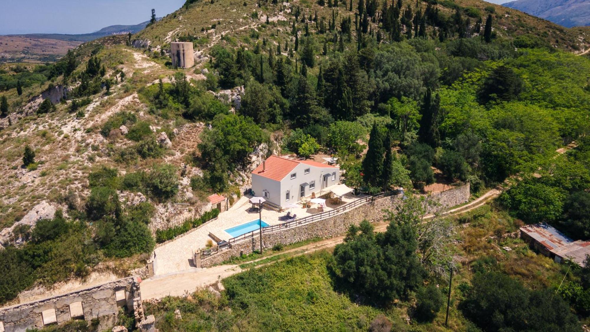 Villa Serenity Vóvikes 外观 照片