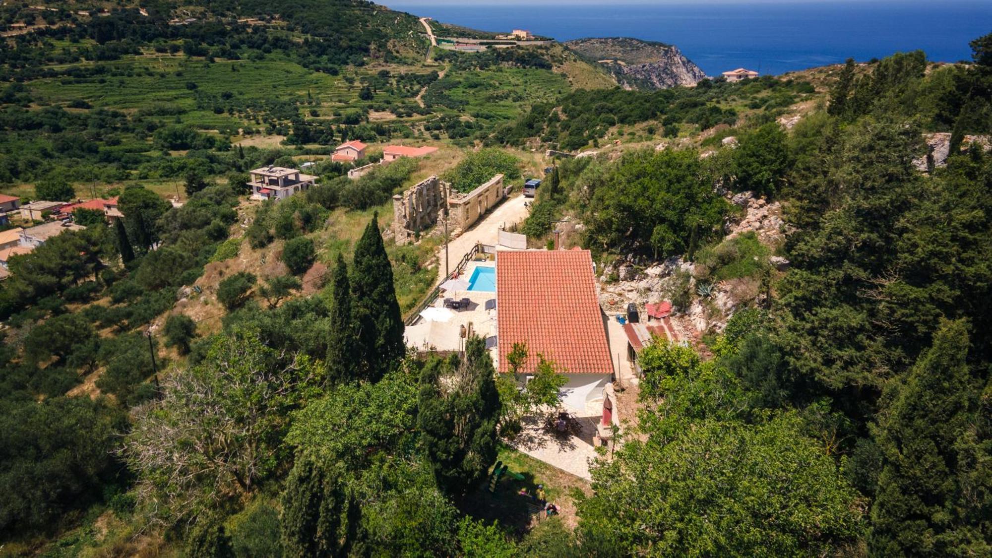 Villa Serenity Vóvikes 外观 照片