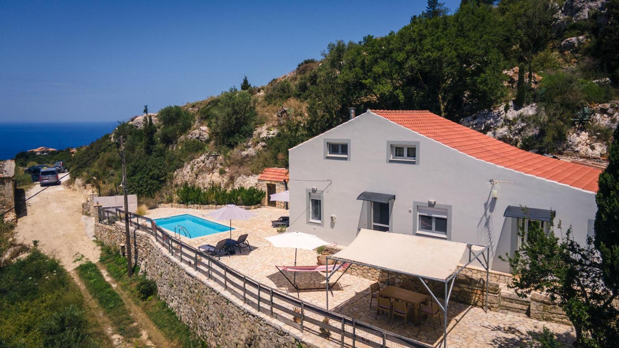Villa Serenity Vóvikes 外观 照片